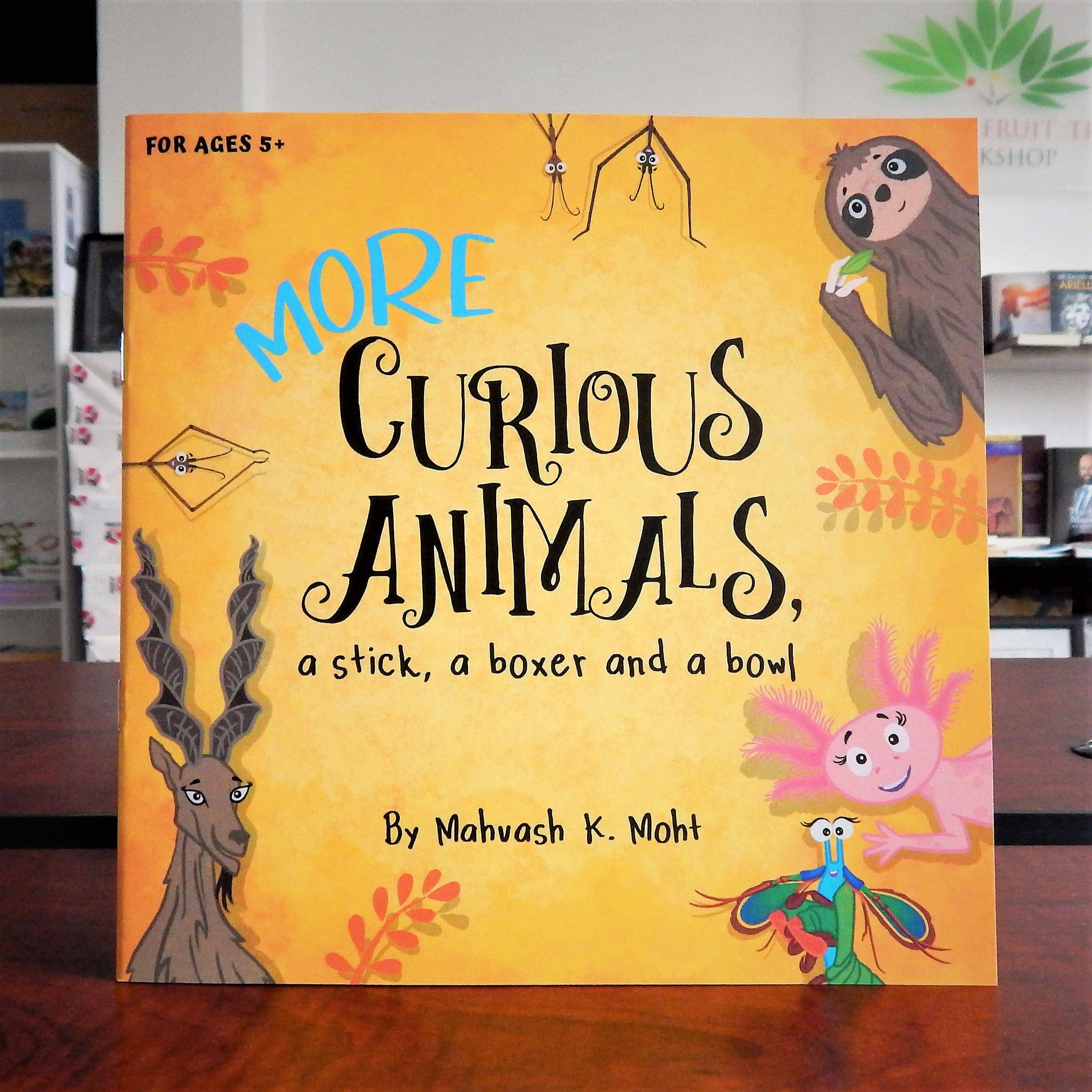 More Curious Animals, a stick, a boxer and a bowl